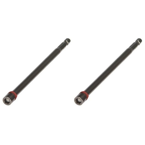MSHXL14 1/4 in. Magnetic Hex Driver, PK 2